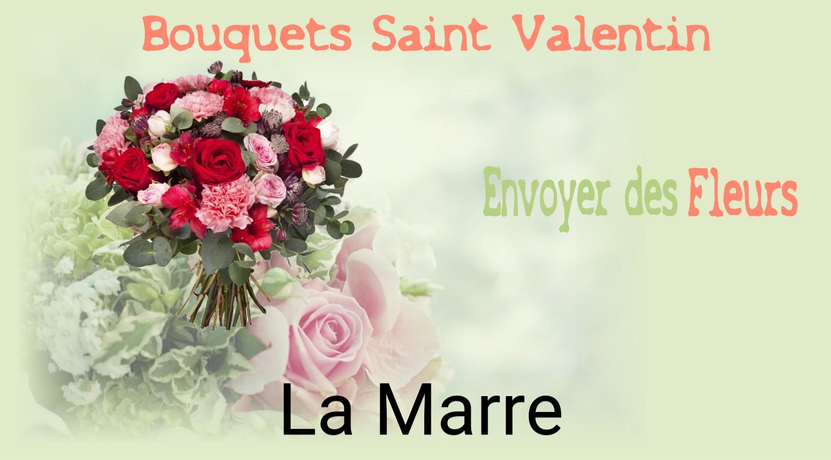 Roses de Saint-Valentin livrées à La Marre